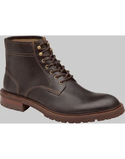 Johnston & Murphy Barrett Plain Toe Boots, Dark Brown 13 Johnston & Murphy Barrett Plain Toe Boots, Dark Brown -Gentleman’s Outlet Store MW40 424R 03 JOHNSTON MURPHY DARK BROWN ALT6