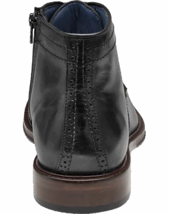 Johnston & Murphy Raleigh Cap Toe Zip-Up Boots, Tan 8 Johnston & Murphy Raleigh Cap Toe Zip-Up Boots, Tan -Gentleman’s Outlet Store MW40 424U 02 JOHNSTON MURPHY BLACK ALT2 1