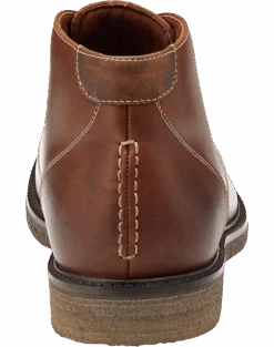 Johnston & Murphy Copeland Lace-Up Chukka Boots, Brown -Gentleman’s Outlet Store MW40 424X 03 JOHNSTON MURPHY RED BROWN ALT2