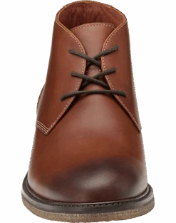 Johnston & Murphy Copeland Lace-Up Chukka Boots, Brown -Gentleman’s Outlet Store MW40 424X 03 JOHNSTON MURPHY RED BROWN ALT3