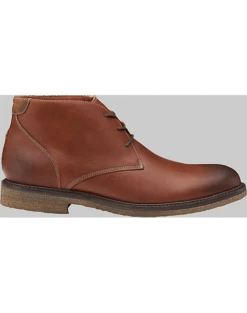 Johnston & Murphy Copeland Lace-Up Chukka Boots, Brown -Gentleman’s Outlet Store MW40 424X 03 JOHNSTON MURPHY RED BROWN ALT5