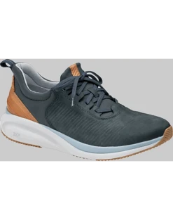 Johnston & Murphy Luxe Hybrid Lace-Up Sneakers, Navy -Gentleman’s Outlet Store MW40 424Z 01 JOHNSTON MURPHY NAVY ALT4