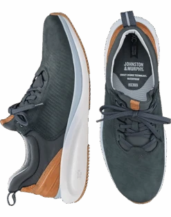 Johnston & Murphy Luxe Hybrid Lace-Up Sneakers, Navy