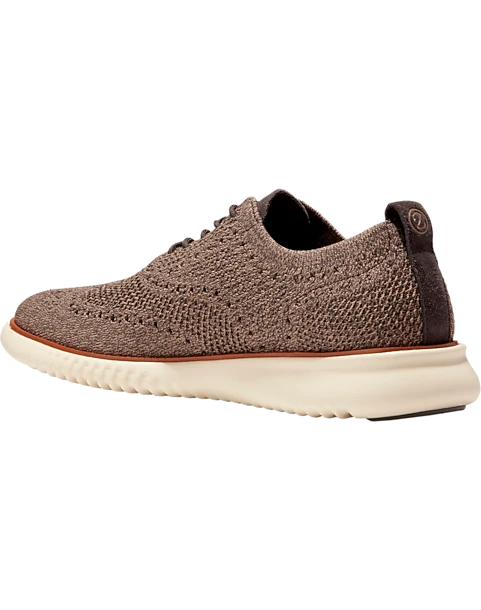 Cole Haan Zerogrand Stitchlite Wingtip Oxfords, Brown 3 Cole Haan Zerogrand Stitchlite Wingtip Oxfords, Brown - Image 3