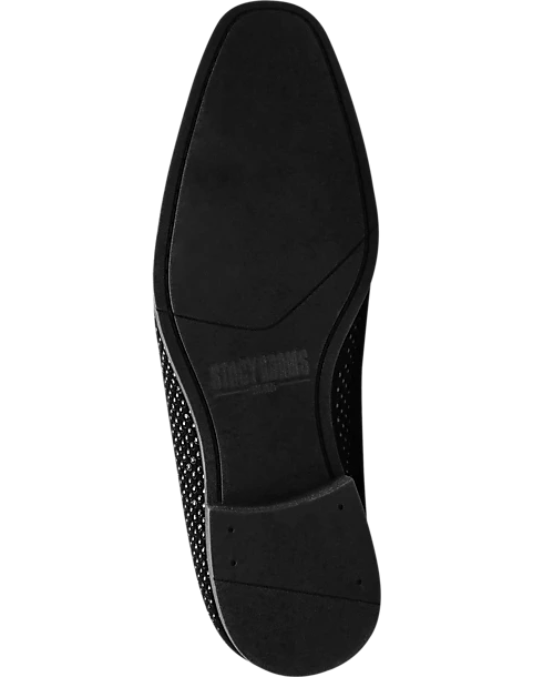 Stacy Adams Swagger Studded Ornament Formal Loafers, Black & Gold 2 Stacy Adams Swagger Studded Ornament Formal Loafers, Black & Gold - Image 2