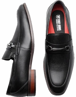 Stacy Adams Kaylor Moc Toe Slip-on Loafers, Black