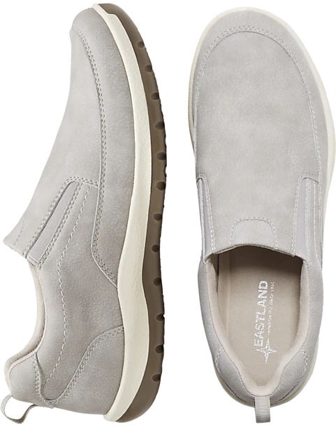 Eastland Spencer Twin Gore Slip Ons, Gray 1 Eastland Spencer Twin Gore Slip Ons, Gray