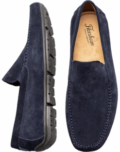 Florsheim Midtown Moc Toe Slip On Shoes, Navy