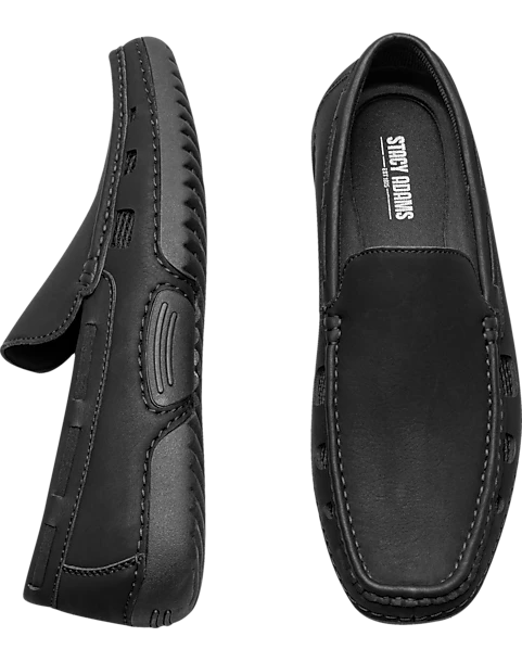 Stacy Adams Delray Moc Toe Slip Ons, Gray 1 Stacy Adams Delray Moc Toe Slip Ons, Gray