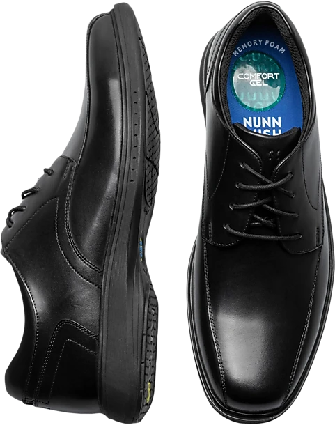 Nunn Bush KORE PRO Bicycle Toe Oxfords, Black 1 Nunn Bush KORE PRO Bicycle Toe Oxfords, Black