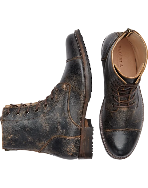 Bed Stu Protege Cap Toe Boots, Black 1 Bed Stu Protege Cap Toe Boots, Black