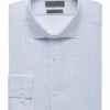 Calvin Klein Infinite Non-Iron Slim Fit Stretch Collar Dress Shirt, Blue Dot