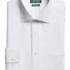 Lauren By Ralph Lauren UltraFlex Regular Fit Non-Iron Dress Shirt, White