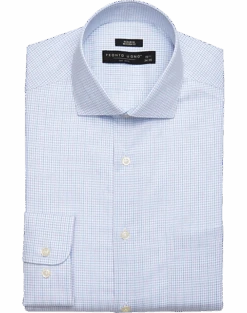 Pronto Uomo Modern Fit Dress Shirt, Lavender Check