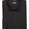 Joseph Abboud Classic Fit French Cuff Tuxedo Formal Shirt, Black