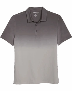 Awearness Kenneth Cole Slim Fit Polo Shirt, Gray Ombre