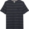 Joseph Abboud Modern Fit Short Sleeve Crew Neck T-Shirt Navy Stripe
