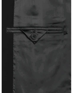 Awearness Kenneth Cole Slim Fit Soft Jacket, Black Seersucker -Gentleman’s Outlet Store MW40 6N8N 02 AWEARNESS KENNETH COLE BLACK ALT4