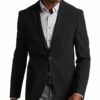 Awearness Kenneth Cole Slim Fit Soft Jacket, Black Seersucker