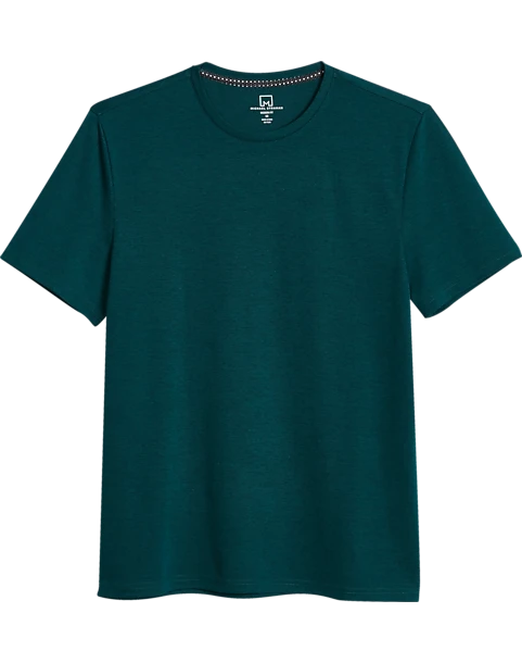 Michael Strahan Modern Fit Crew Neck T-Shirt, Teal 1 Michael Strahan Modern Fit Crew Neck T-Shirt, Teal