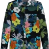 Paisley & Gray Slim Fit Spread Collar Sport Shirt, Multi Color Floral