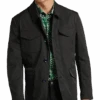 Paisley & Gray Slim Fit Casual Jacket, Black