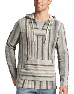 Lucky Brand Classic Fit Hoodie, Medium Blue