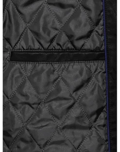 Awearness Kenneth Cole Modern Fit Moto Jacket, Black Faux Leather 6 Awearness Kenneth Cole Modern Fit Moto Jacket, Black Faux Leather -Gentleman’s Outlet Store MW40 70ZK 02 AWEARNESS KENNETH COLE BLACK ALT4 4