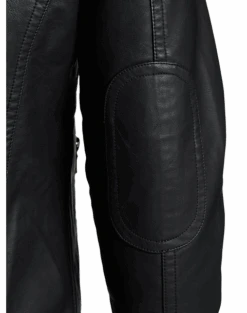 Awearness Kenneth Cole Modern Fit Moto Jacket, Navy Faux Leather -Gentleman’s Outlet Store MW40 70ZK 02 AWEARNESS KENNETH COLE BLACK ALT5 3