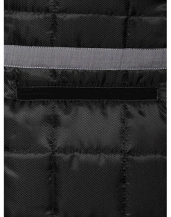 Joseph Abboud Modern Fit Bonded Raincoat, Black -Gentleman’s Outlet Store MW40 71CH 02 JOSEPH ABBOUD BLACK SOLID ALT4