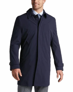 Lauren By Ralph Lauren Classic Fit Raincoat, Navy