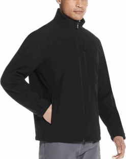 Weatherproof Modern Fit Soft Shell Jacket, Black 7 Weatherproof Modern Fit Soft Shell Jacket, Black -Gentleman’s Outlet Store MW40 71FG 02 AWEARNESS KENNETH COLE BLACK SOLID ALT2