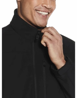 Weatherproof Modern Fit Soft Shell Jacket, Black 9 Weatherproof Modern Fit Soft Shell Jacket, Black -Gentleman’s Outlet Store MW40 71FG 02 AWEARNESS KENNETH COLE BLACK SOLID ALT4