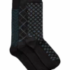 Pronto Uomo Rayon From Bamboo Charcoal Dress Socks, 3-Pack