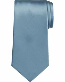 Pronto Uomo Narrow Tie, Hydrangea Blue