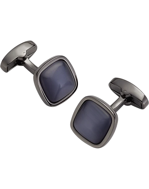 Joseph Abboud Catseye Stone Cufflinks, Navy Blue 1 Joseph Abboud Catseye Stone Cufflinks, Navy Blue