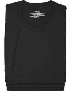 Calvin Klein Crew Neck T-Shirt, 3-Pack, Black