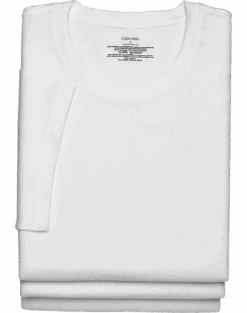 Calvin Klein Crew Neck T-Shirt, 3-Pack, White