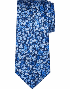 Pronto Uomo Narrow Tie, Navy