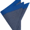 Joseph Abboud Pocket Square, Navy Dot
