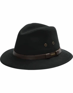 Biltmore Rain Safari Hat, Black