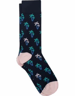 Egara Socks, Black Palm Trees