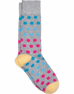 Egara Socks, Gray Dots