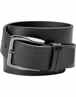 Joseph Abboud Leather Belt, Black