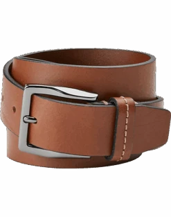 Joseph Abboud Leather Belt, Cognac