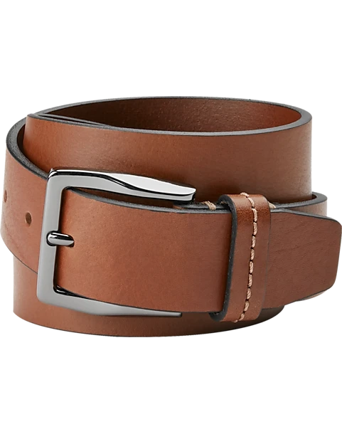 Joseph Abboud Leather Belt, Cognac 1 Joseph Abboud Leather Belt, Cognac