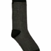 Egara Socks, Black Houndstooth