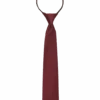 Egara Boys Zipper Tie, Burgundy