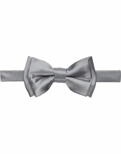 Egara Boys Bow Tie, Silver