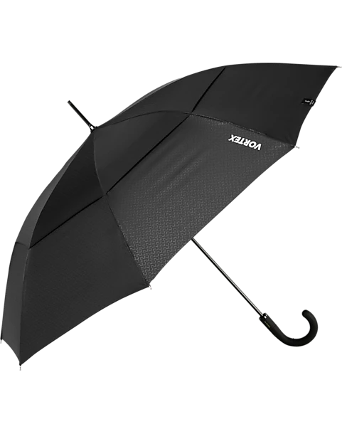 ShedRain Black 50-inch Stick Umbrella 1 ShedRain Black 50-inch Stick Umbrella